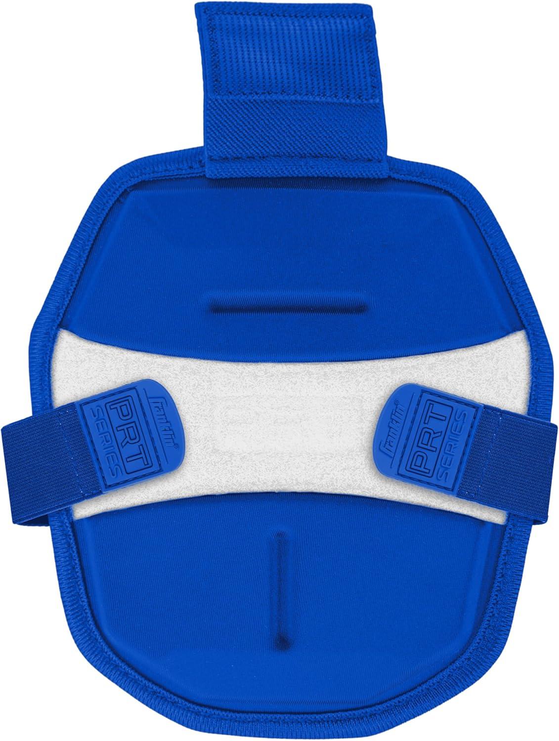 imageFranklin Sports Baseball Softball Leg Guard PRT Series Adult and Youth Shin Foot Shield for Batting Protective One SizeRoyal