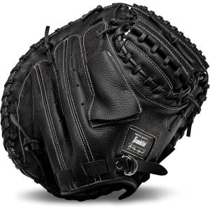 Franklin Sports Baseball Fielding Glove – Men’s Adult and Youth Baseball Glove – CTZ5000 Cowhide Infield and Outfield Baseball Gloves(Black Chrome)