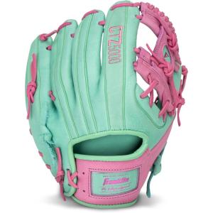 Franklin Sports Baseball Fielding Glove – Men’s Adult and Youth Baseball Glove – CTZ5000 Cowhide Infield and Outfield Baseball Gloves(Mint/Pink)