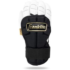 Franklin Sports Baseball Hand and Wrist Guard – PRT LG Series Adult Protector for Batting – Protective Shield for Right and Left Hand Hitters – One Size – Adult(Black)