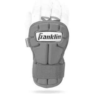 Franklin Sports Baseball Hand and Wrist Guard – PRT LG Series Adult Protector for Batting – Protective Shield for Right and Left Hand Hitters – One Size – Adult(Grey)