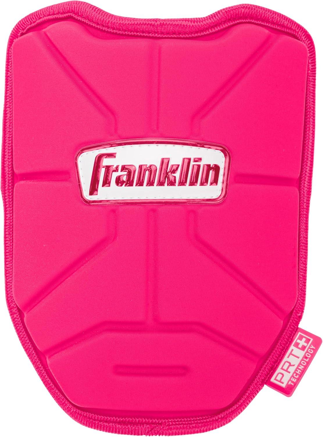 imageFranklin Sports Baseball Elbow Guard PRT Series Adult and Youth Baseball Softball Elbow Shield for BattingOptic Pink
