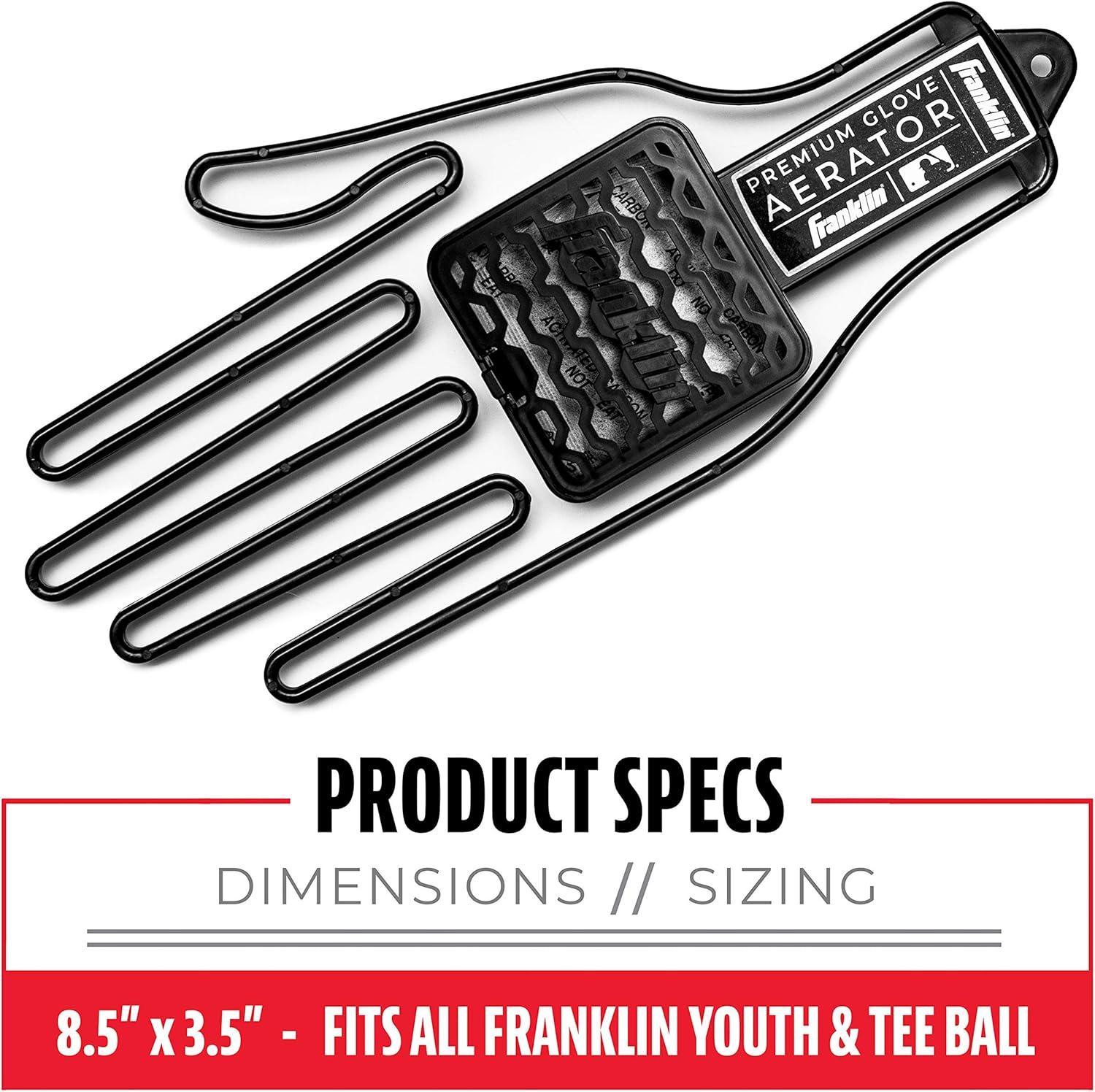 imageFranklin Sports Batting Glove Aerator Inserts Dries Sweat Eliminates Odor Fits Baseball Softball Football Golf Work Gloves Adult Kids SizesYouth