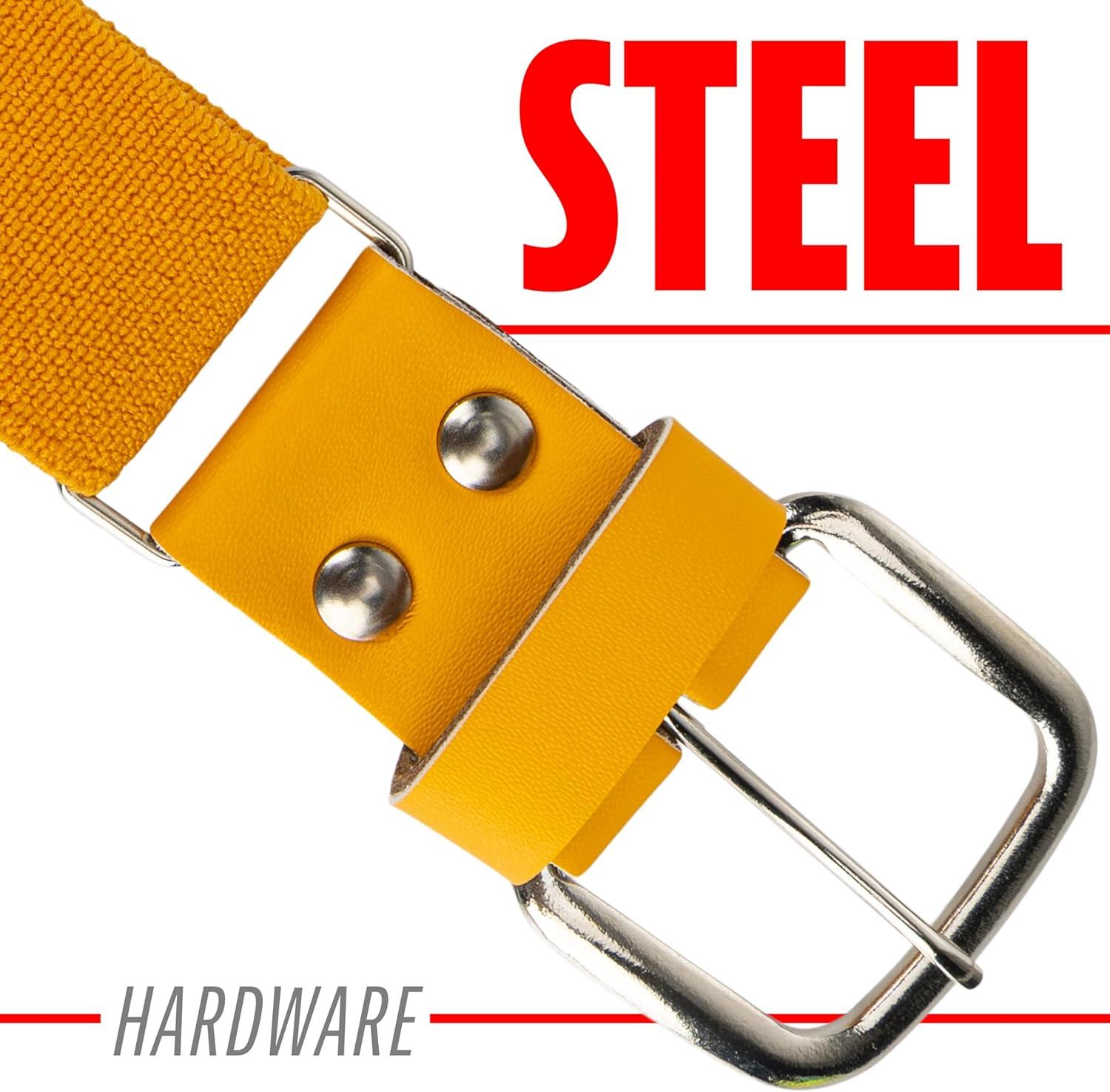 imageFranklin Sports MLB Youth Kids Belt for Teeball Baseball Softball Adjustable Boys and GirlsYellow