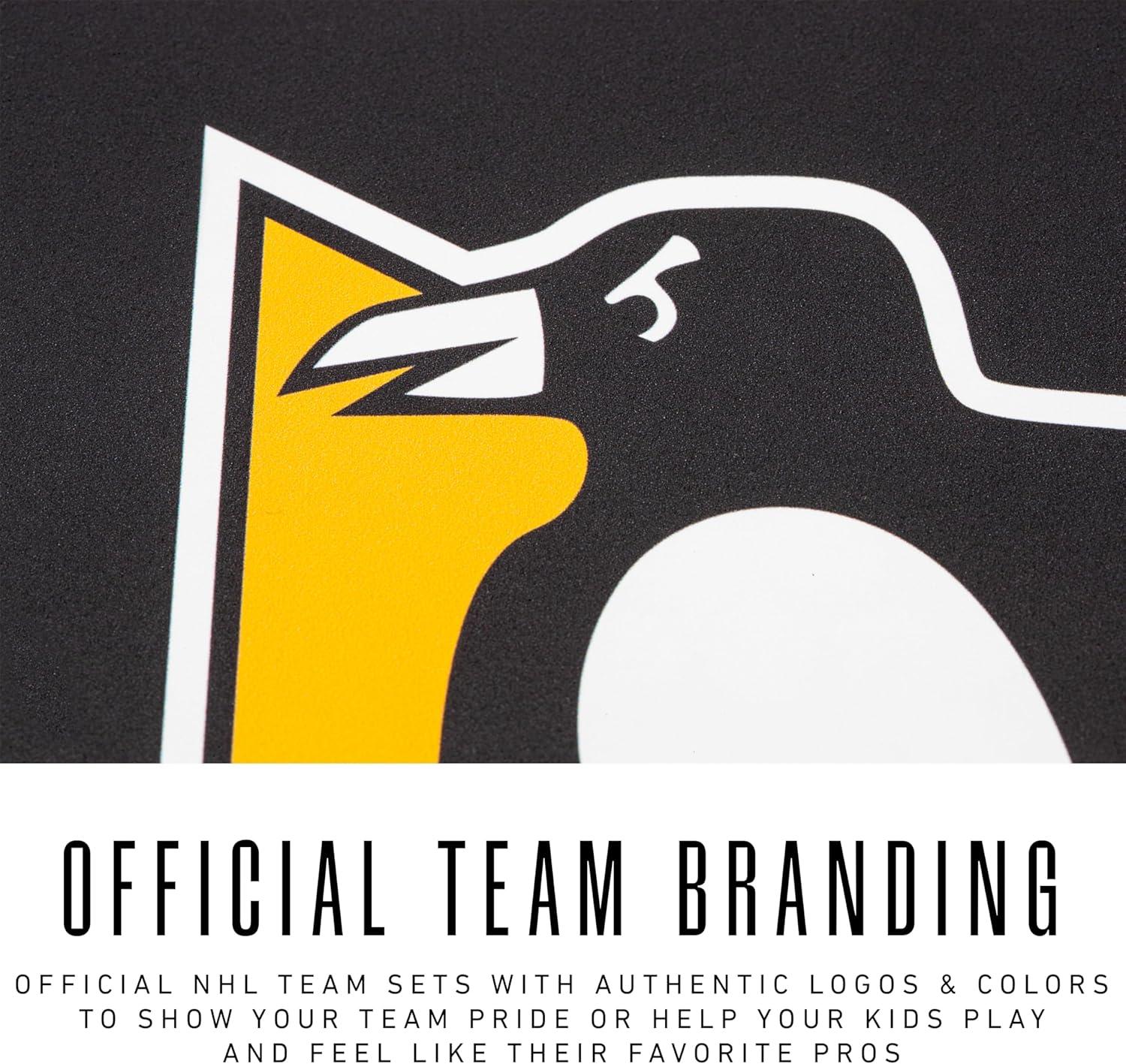 imageFranklin Sports NHL Team Pickleball Paddles Official NHL Hockey Team Logo Pickleball Paddles Signature Series 13MM Pickleball Paddle with MaxGrit USA Pickleball USAPA ApprovedPittsburgh Penguins