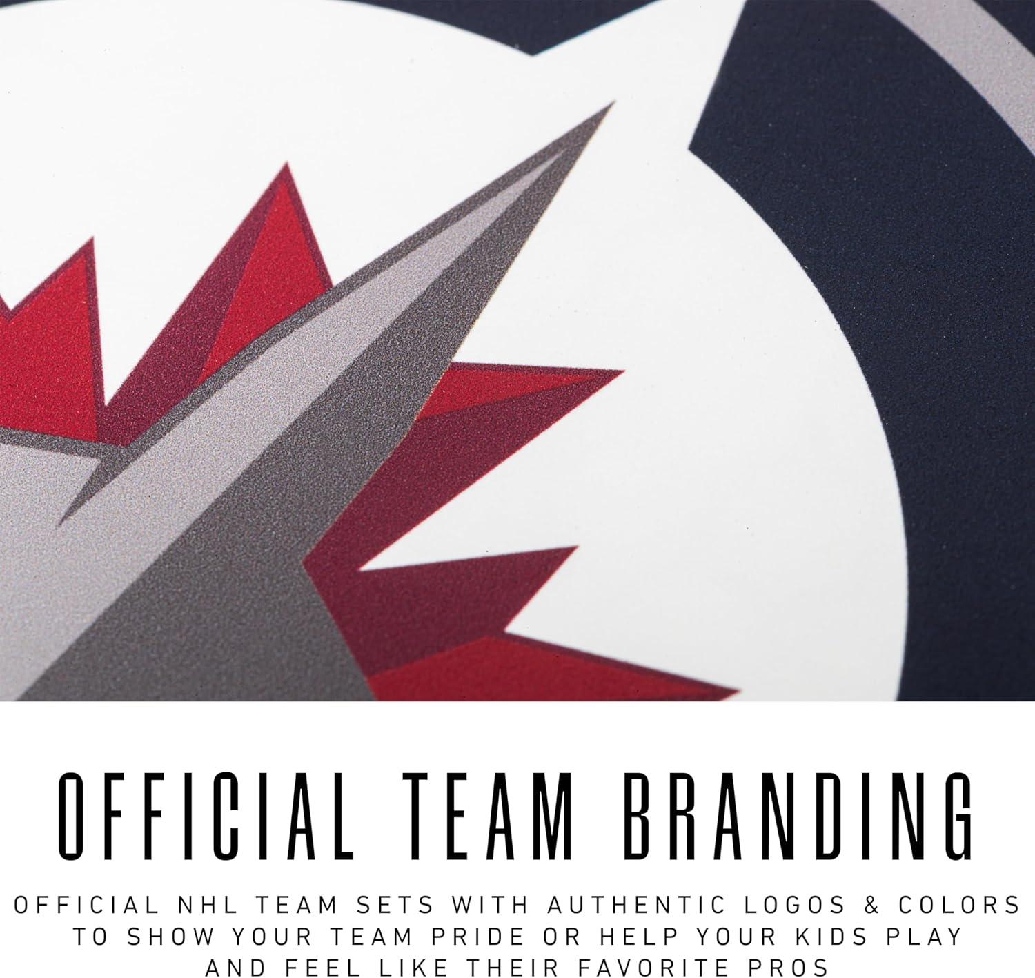 imageFranklin Sports NHL Team Pickleball Paddles Official NHL Hockey Team Logo Pickleball Paddles Signature Series 13MM Pickleball Paddle with MaxGrit USA Pickleball USAPA ApprovedWinnipeg Jets