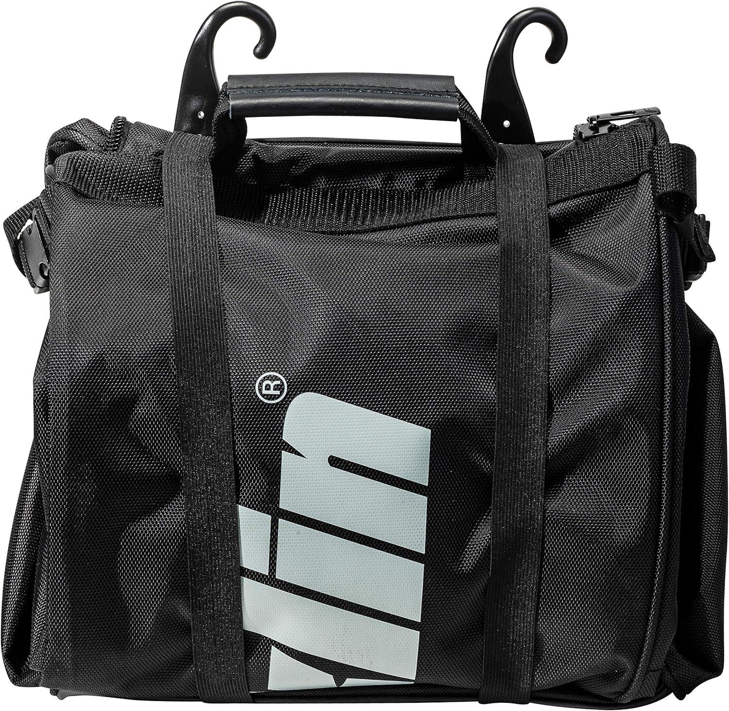 imageFranklin Sports Traveler Roller Baseball and Softball Equipment Bag Compartment Black 1680D Polyester Water Resistant Black