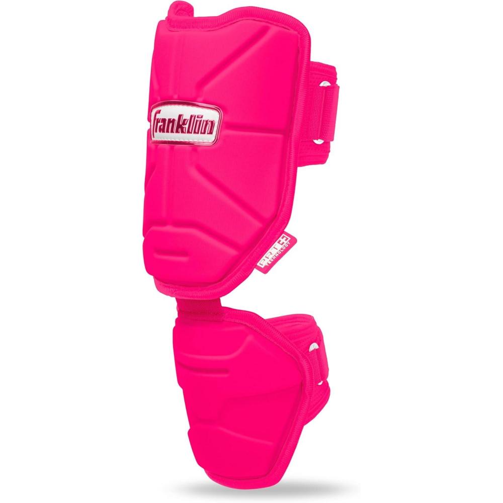 imageFranklin Sports Baseball Elbow Guard PRT Series Adult and Youth Baseball Softball Elbow Shield for BattingOptic Pink