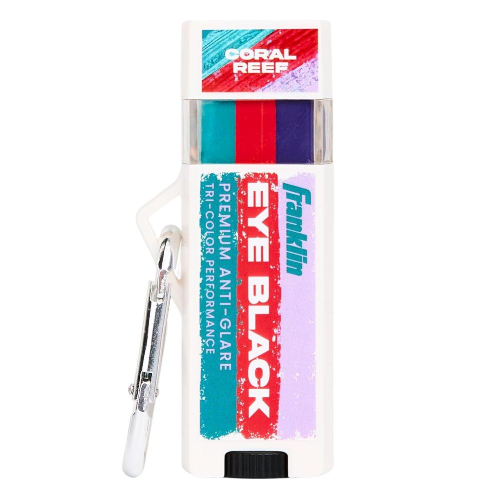 imageFranklin Sports Baseball Eye Black  Red White  Blue USA Stick for Kids Adults Multi Color SoftballCoralTeal