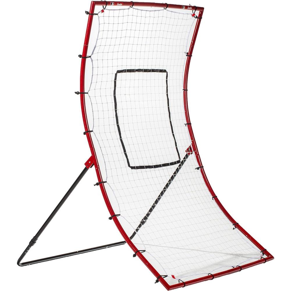 imageFranklin Sports Baseball Rebounders Pitchback Nest Pitch Return Trainer Rebound Net with Attachable Pitching Target All Angle Fielding Rebound Net for Grounders Pop Flies68 x 48 inch