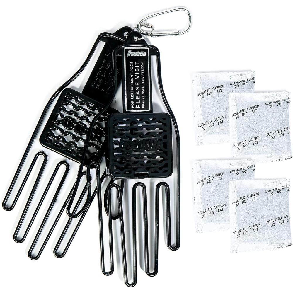 imageFranklin Sports Batting Glove Aerator Inserts Dries Sweat Eliminates Odor Fits Baseball Softball Football Golf Work Gloves Adult Kids SizesYouth