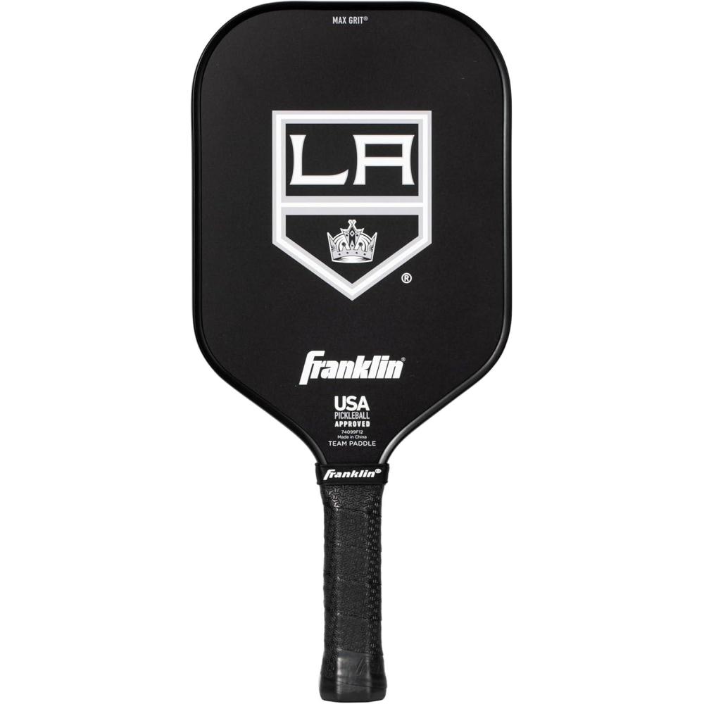 imageFranklin Sports NHL Team Pickleball Paddles Official NHL Hockey Team Logo Pickleball Paddles Signature Series 13MM Pickleball Paddle with MaxGrit USA Pickleball USAPA ApprovedLos Angeles Kings 2