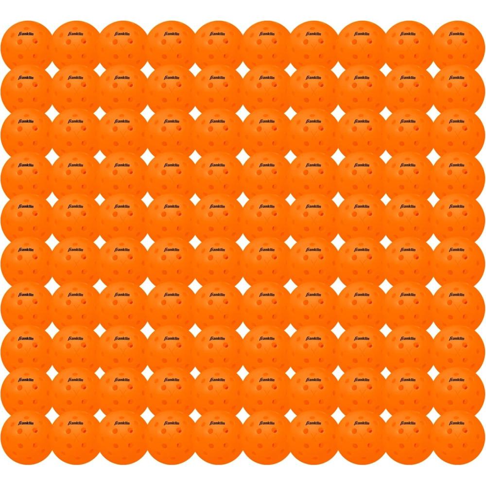 imageFranklin Sports X40 Outdoor Pickleballs Official Ball of USA Pickleball APP Tour US Open Regulation SizeLava