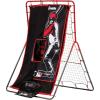 imageFranklin Sports Baseball Pitching Target and Rebounder Net  2in1 Switch Hitter Pitch Trainer  Pitchback Net  Pitching Target with Hitter  Strikezone Red