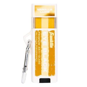 Franklin Sports Baseball Eye Black – Red, White + Blue USA Stick for Kids Adults Multi Color Softball(Vanilla/Gold)