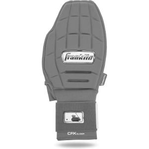 Franklin Sports MLB Baseball + Softball Sliding Mitt – CFX PRT Adult + Youth Protective Baserunning Sliding Gloves – Left + Right Hand Mitt – Hand + Wrist Protector for Running – Kids + Adults Sizes(Grey)