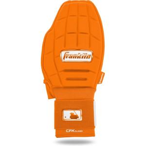 Franklin Sports MLB Baseball + Softball Sliding Mitt – CFX PRT Adult + Youth Protective Baserunning Sliding Gloves – Left + Right Hand Mitt – Hand + Wrist Protector for Running – Kids + Adults Sizes(Orange)