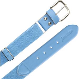 Franklin Sports MLB Youth Kids Belt for Teeball, Baseball + Softball – Adjustable – Boys and Girls(Carolina Blue)