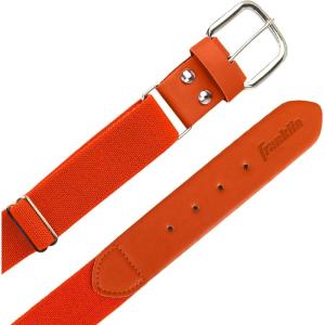 Franklin Sports MLB Youth Kids Belt for Teeball, Baseball + Softball – Adjustable – Boys and Girls(Orange)