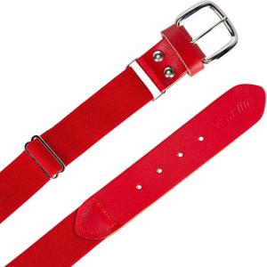 Franklin Sports MLB Youth Kids Belt for Teeball, Baseball + Softball – Adjustable – Boys and Girls(Red)