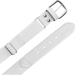 Franklin Sports MLB Youth Kids Belt for Teeball, Baseball + Softball – Adjustable – Boys and Girls(White)