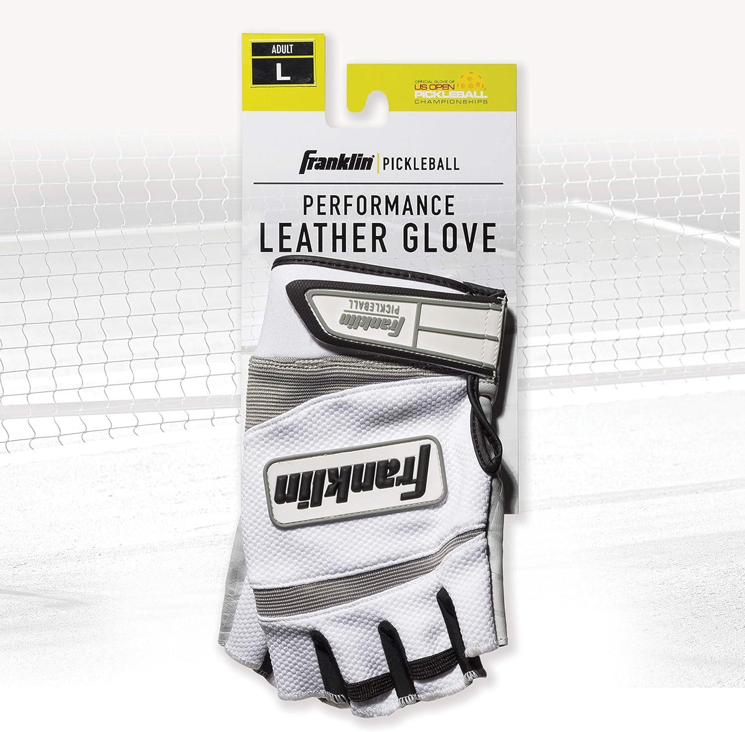 imageFranklin Sports Adult Pickleball Gloves Mens ampamp Womens Right ampamp Left Hand WhiteMedium