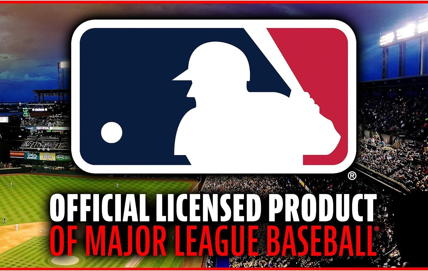 imageFranklin Sports MLB Youth Teeball Glove and Ball Set Kids Baseball and Teeball Perfect First Kids Glove 95quotOrangeBlack