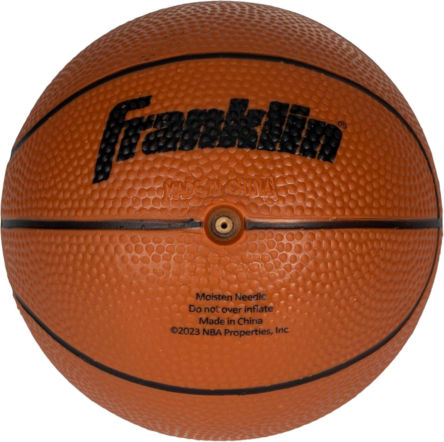 imageFranklin Sports NBA Team Over the Door Basketball Hoops Kids Indoor Mini Basketball Hoop Ball Set NBA Fan Mini HoopsUtah Jazz 2