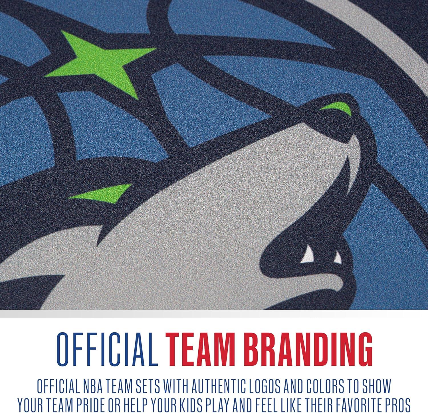 imageFranklin Sports NBA Team Pickleball Paddles Official NBA Basketball Team Logo Pickleball Paddles Signature Series 13MM Pickleball Paddle with MaxGrit USA Pickleball USAPA ApprovedMinnesota Timberwolves