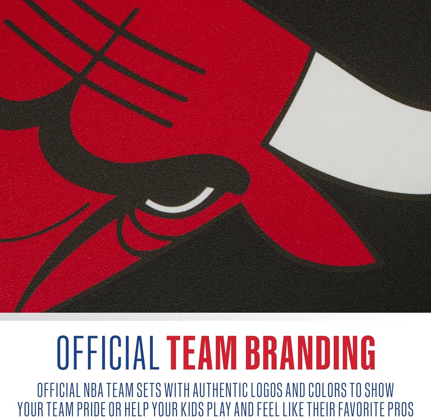 imageFranklin Sports NBA Team Pickleball Paddles Official NBA Basketball Team Logo Pickleball Paddles Signature Series 13MM Pickleball Paddle with MaxGrit USA Pickleball USAPA ApprovedChicago Bulls