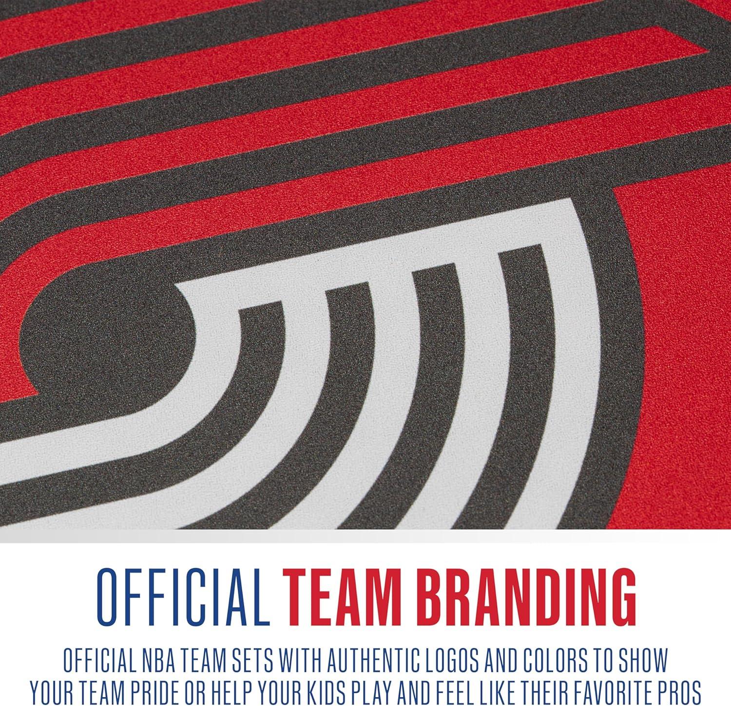 imageFranklin Sports NBA Team Pickleball Paddles Official NBA Basketball Team Logo Pickleball Paddles Signature Series 13MM Pickleball Paddle with MaxGrit USA Pickleball USAPA ApprovedPortland Trail Blazers