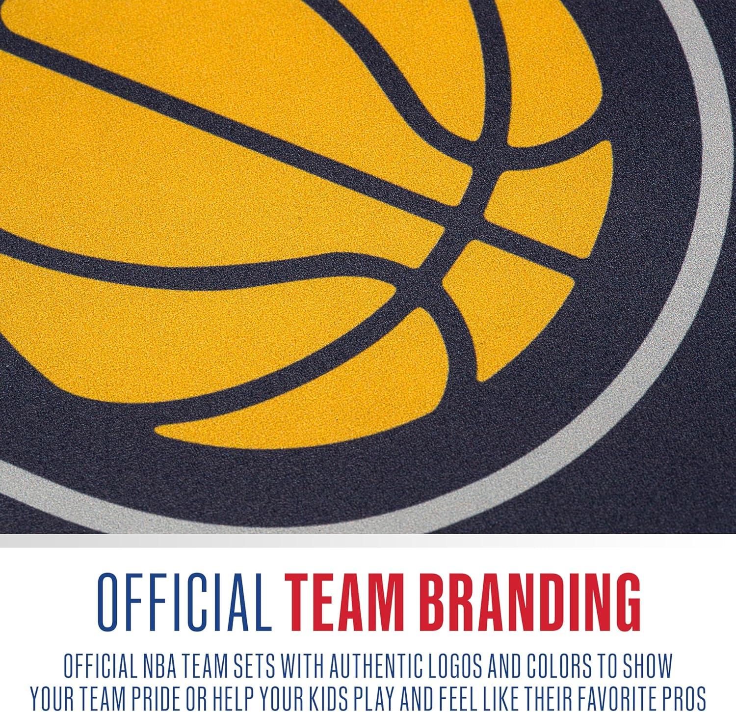 imageFranklin Sports NBA Team Pickleball Paddles Official NBA Basketball Team Logo Pickleball Paddles Signature Series 13MM Pickleball Paddle with MaxGrit USA Pickleball USAPA ApprovedIndiana Pacers