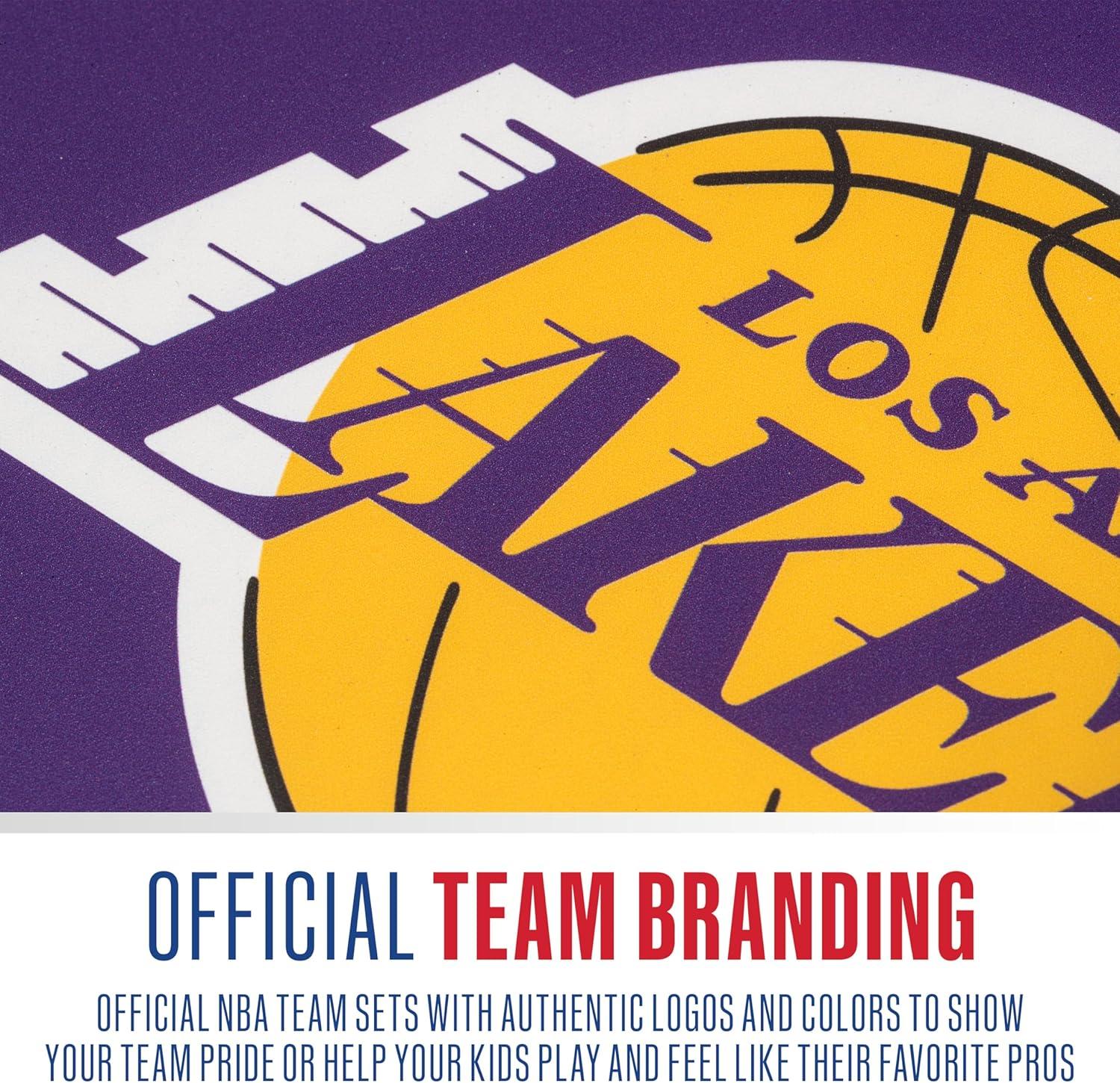 imageFranklin Sports NBA Team Pickleball Paddles Official NBA Basketball Team Logo Pickleball Paddles Signature Series 13MM Pickleball Paddle with MaxGrit USA Pickleball USAPA ApprovedLos Angeles Lakers