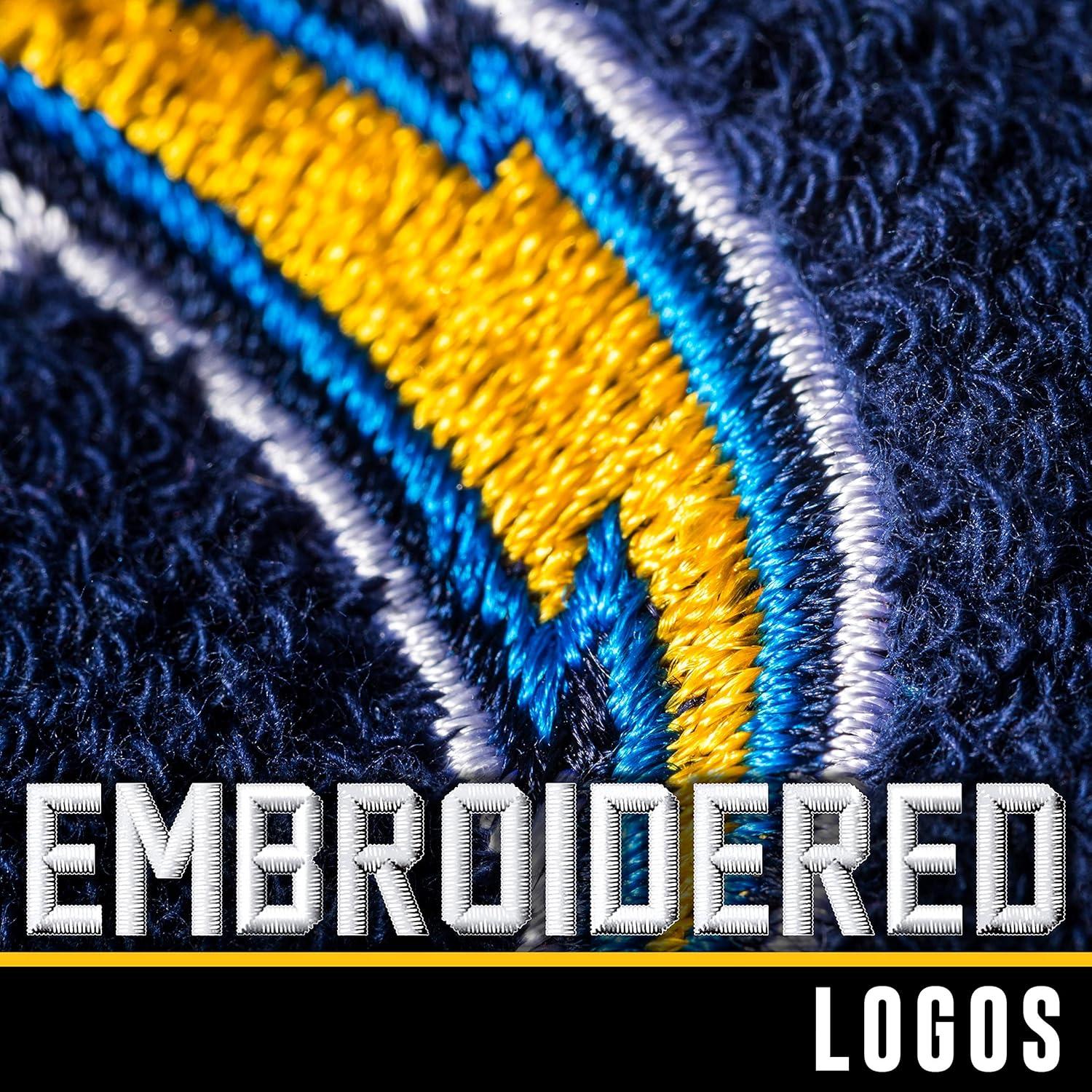 imageFranklin Sports NFL Team Logo Wristbands Pair of Youth Wristbands for Costumes and UniformsLos Angeles Chargers