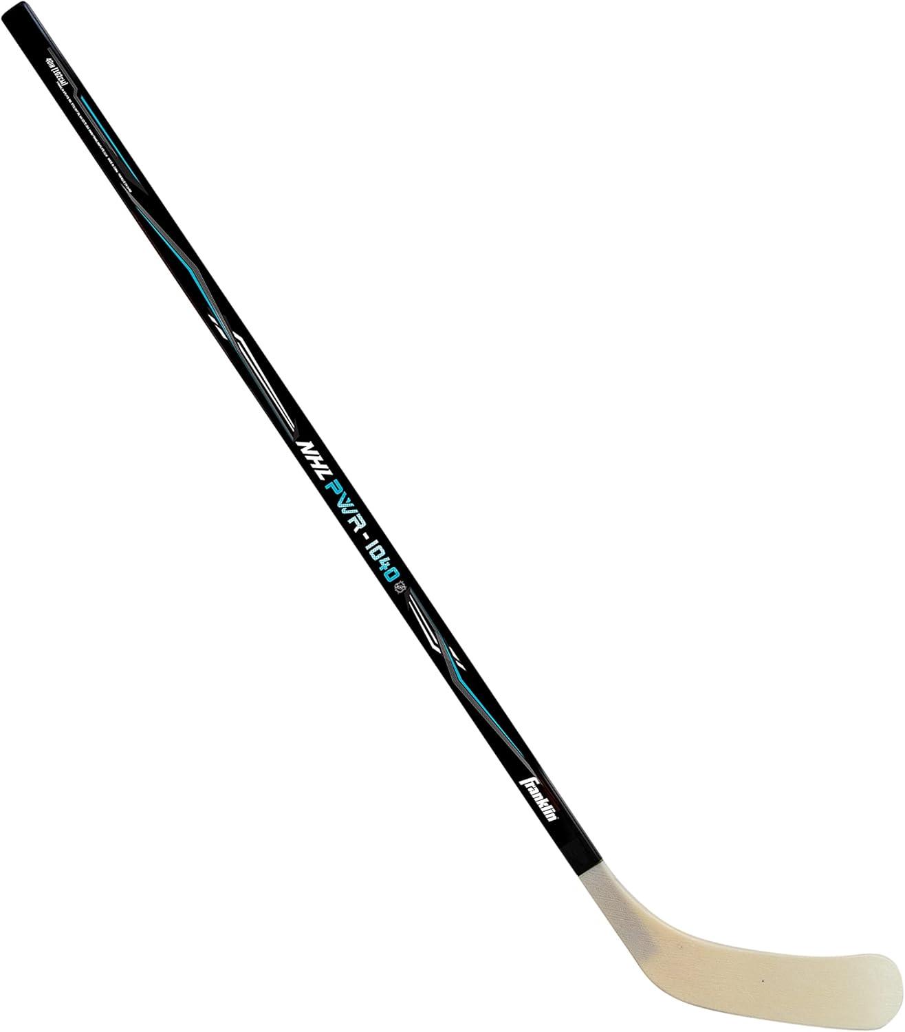 imageFranklin Sports NHL Kids Street Hockey Sticks Youth Junior Senior Sticks Right Left Handed 40quot 48quot 56quotWhiteBlackBlue