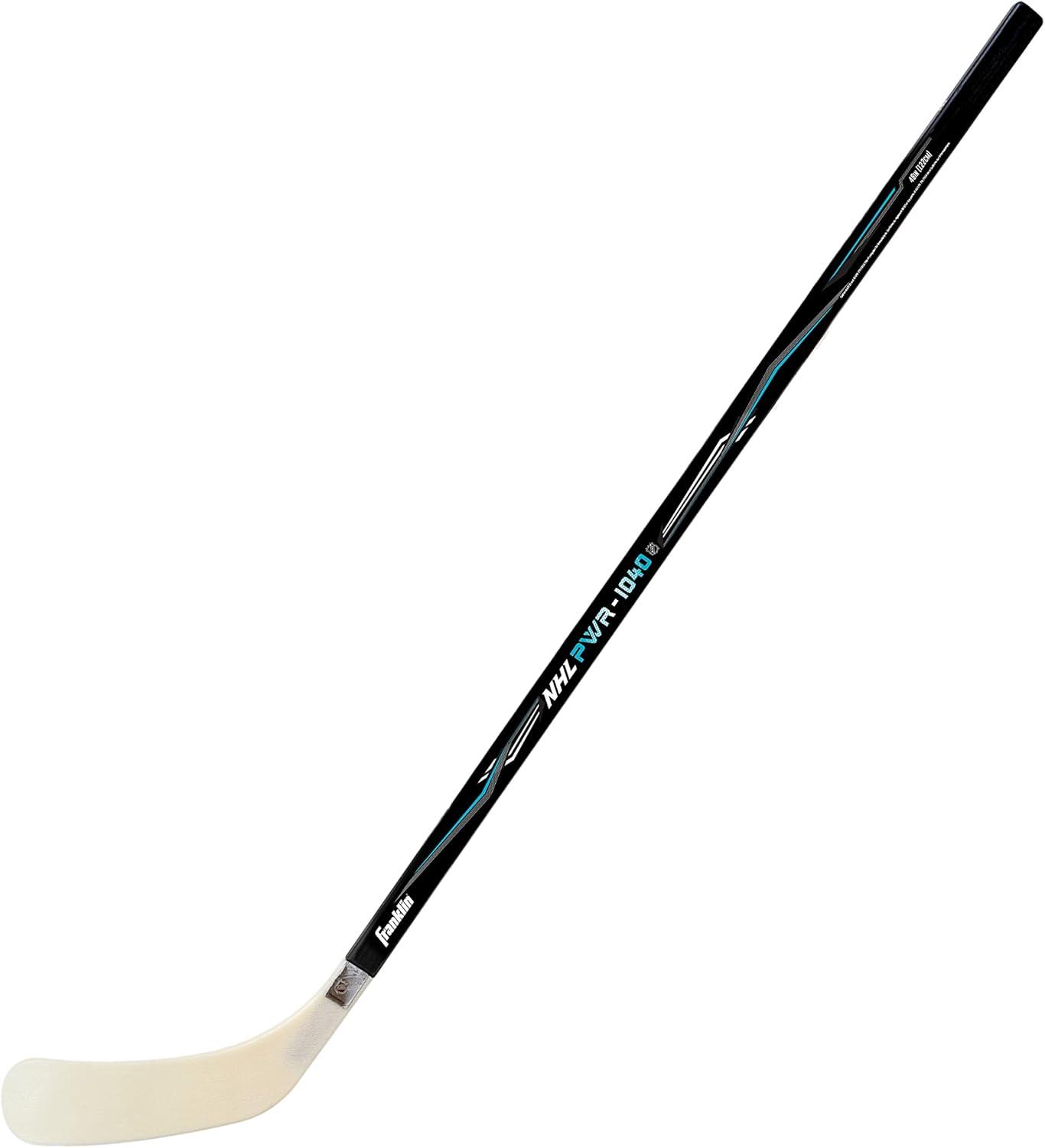 imageFranklin Sports NHL Kids Street Hockey Sticks Youth Junior Senior Sticks Right Left Handed 40quot 48quot 56quotWhiteBlackBlue