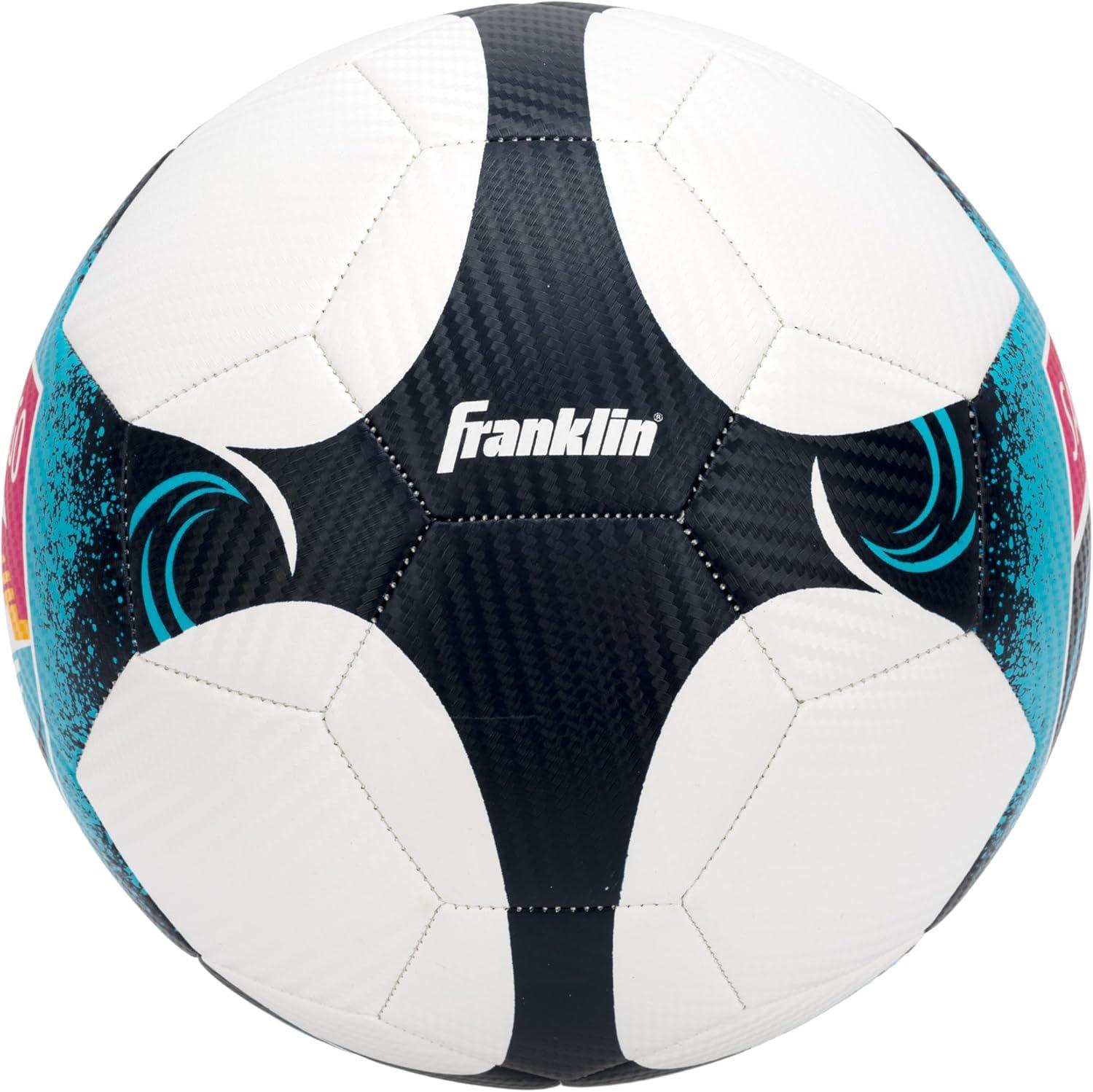 imageFranklin Sports NWSL Team Soccer Balls Soccer Balls for Kids Adults Boys Girls Soccer Balls Official NWSL Team Soccer Ball Available in Official Size 5 or Mini Size 1San Diego Wave FC