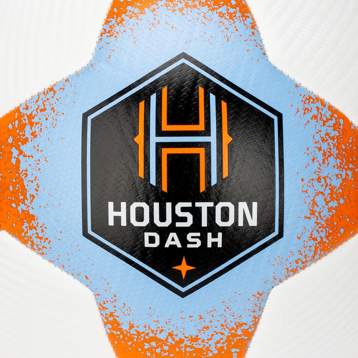 imageFranklin Sports NWSL Team Soccer Balls Soccer Balls for Kids Adults Boys Girls Soccer Balls Official NWSL Team Soccer Ball Available in Official Size 5 or Mini Size 1Houston Dash