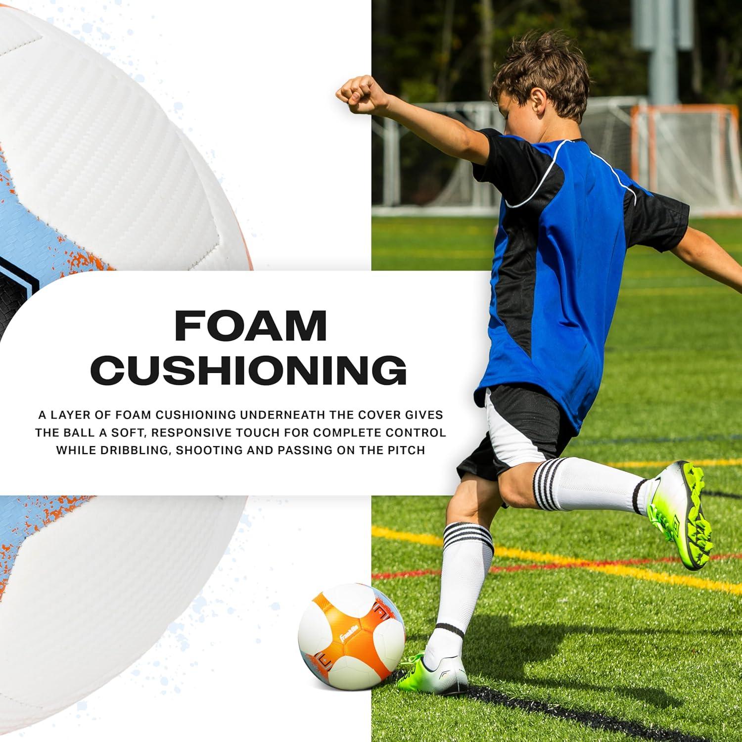 imageFranklin Sports NWSL Team Soccer Balls Soccer Balls for Kids Adults Boys Girls Soccer Balls Official NWSL Team Soccer Ball Available in Official Size 5 or Mini Size 1Houston Dash