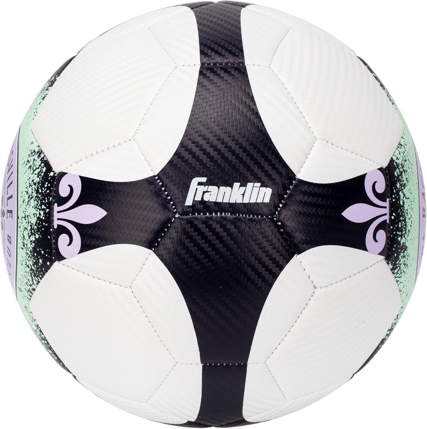 imageFranklin Sports NWSL Team Soccer Balls Soccer Balls for Kids Adults Boys Girls Soccer Balls Official NWSL Team Soccer Ball Available in Official Size 5 or Mini Size 1Racing Louisville FC