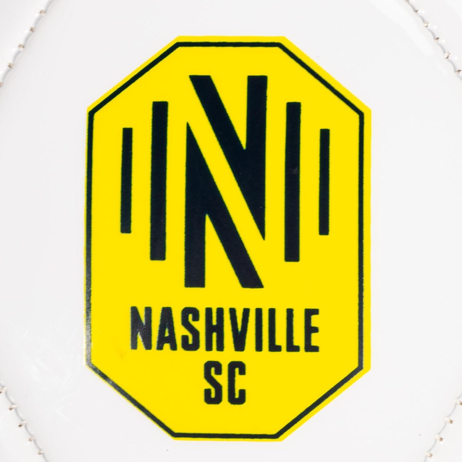 imageFranklin Sports Official MLS Team Soccer Balls Official Size 5 Soccer Balls Regulation Size Weight Soccer Ball for Kids Adults Boys Girls Soccer Ball Air Pump IncludedNashville FC