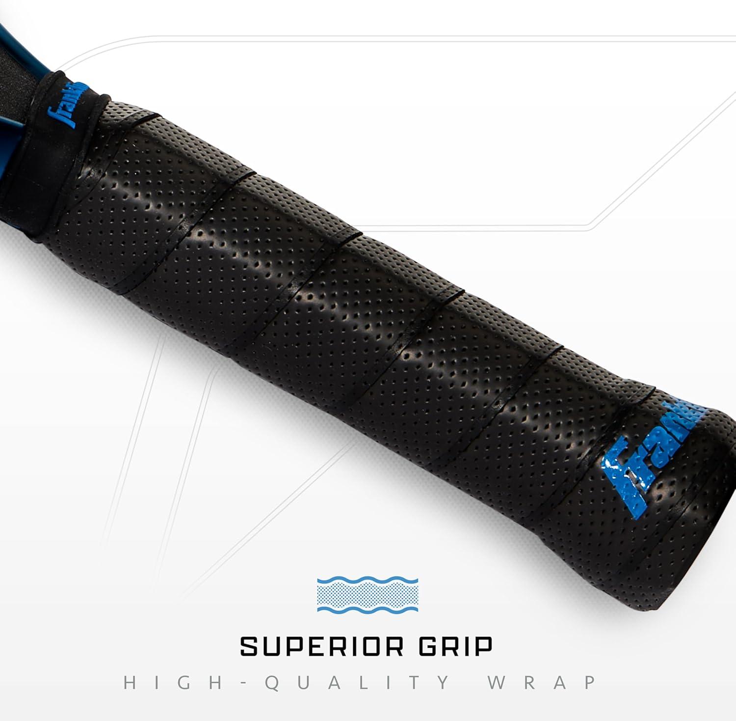 imageFranklin Sports PRO Pickleball Paddles C45 Carbon Fiber Series Official USAP UPA Approved Pro Player DesignBlue