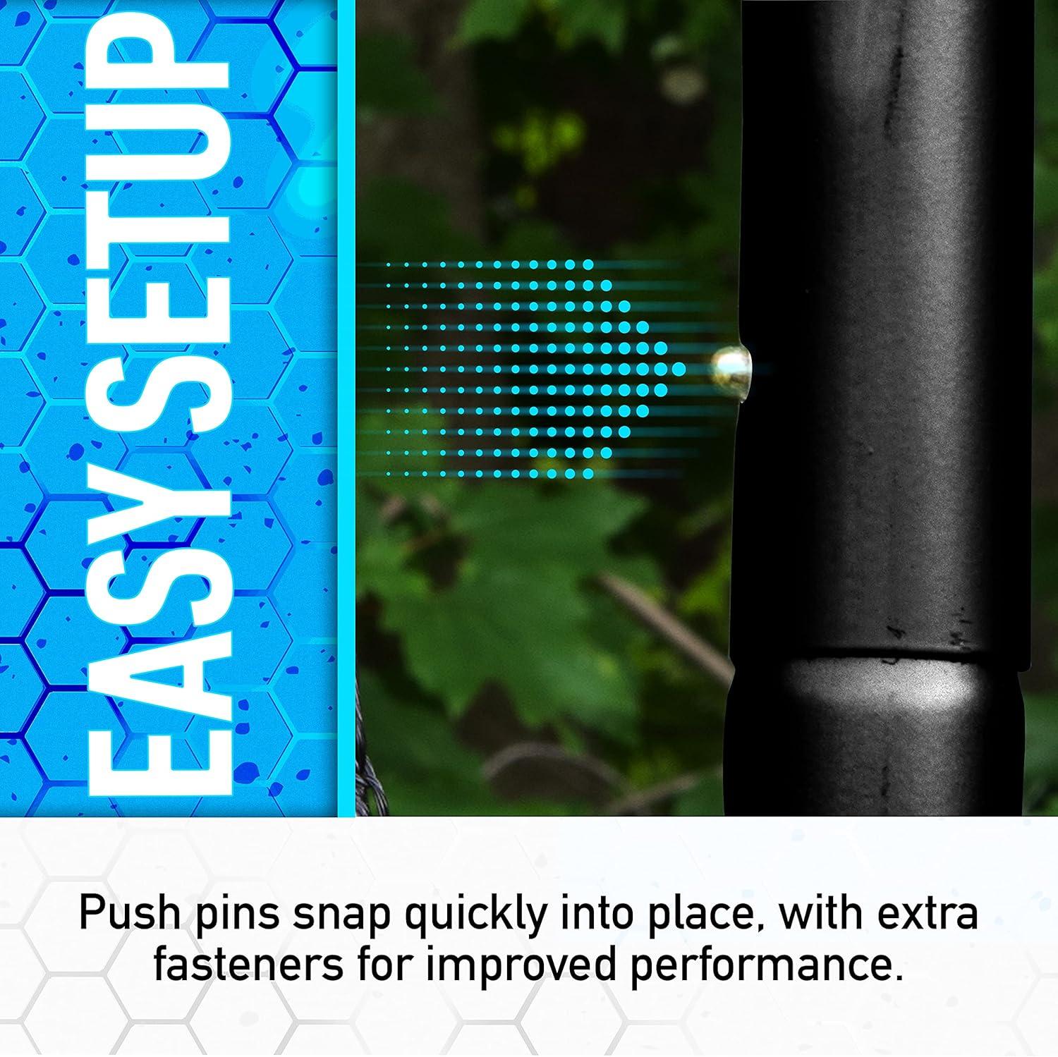 imageFranklin Sports Soccer Rebounder Tournament Steel Rebounding Net Perfect for Backyard Practice and Training 12 x 6 ampamp 6 x 412 x 6 Black