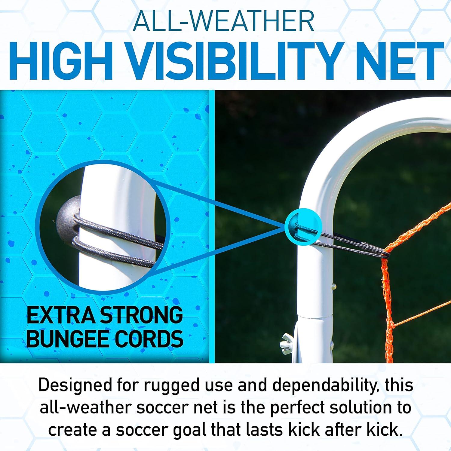 imageFranklin Sports Soccer Rebounder Tournament Steel Rebounding Net Perfect for Backyard Practice and Training 12 x 6 ampamp 6 x 46 x 4 White