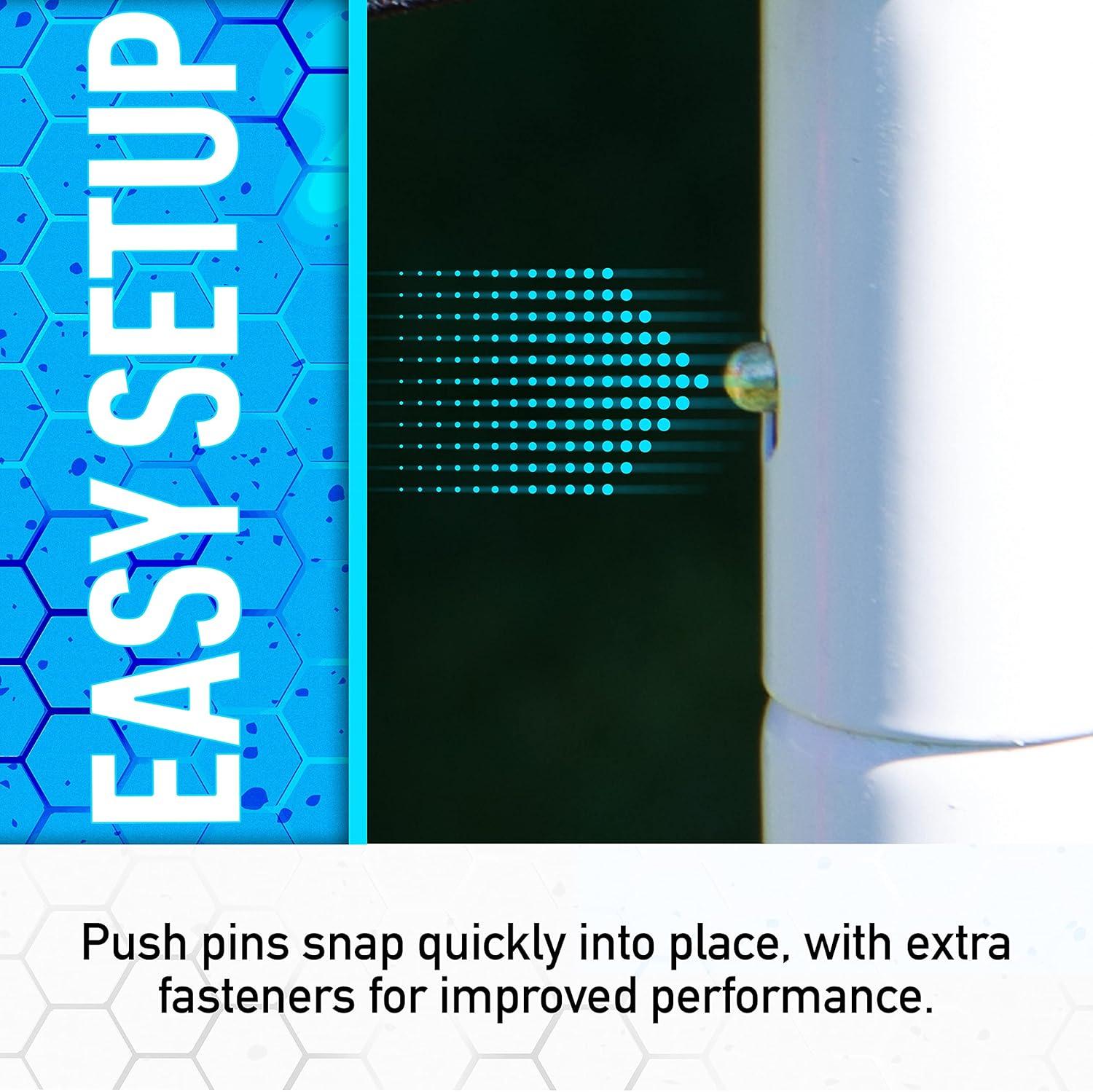 imageFranklin Sports Soccer Rebounder Tournament Steel Rebounding Net Perfect for Backyard Practice and Training 12 x 6 ampamp 6 x 46 x 4 White