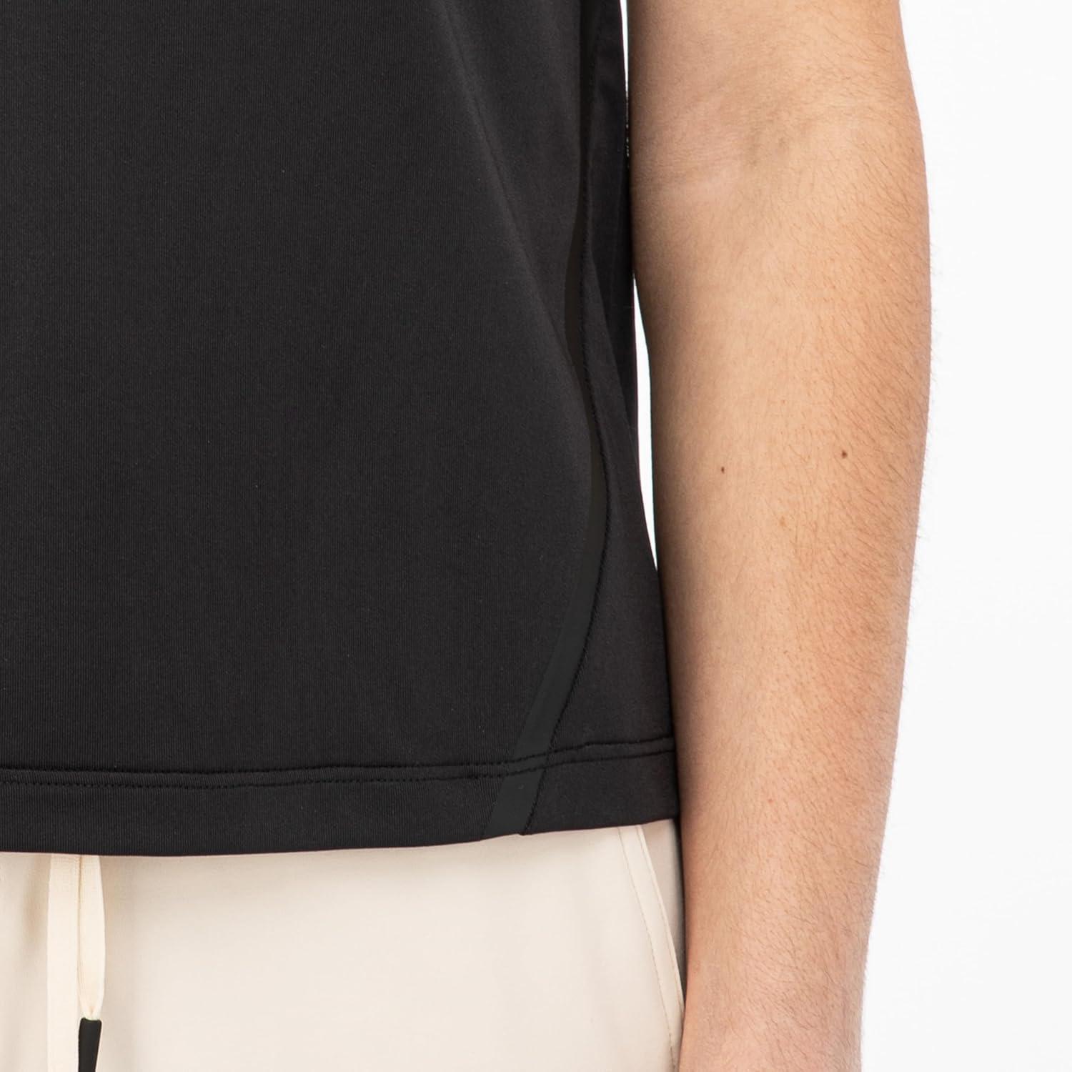 imageFranklin Sports Womens Active Performance Pickleball Top Short Sleeve TShirt Running Yoga Gym Lifestyle TeeBlack