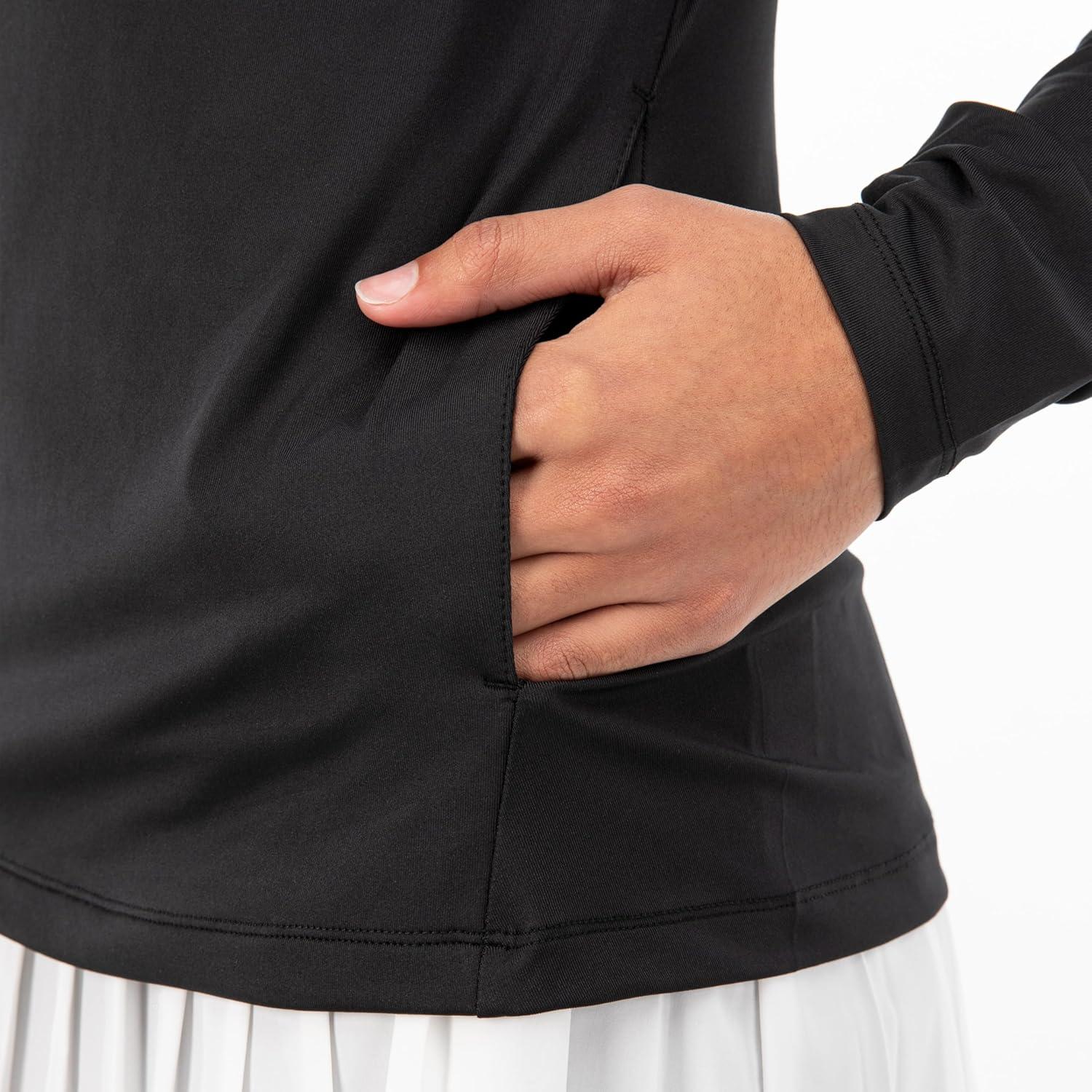 imageFranklin Sports Womens Womens 14 Zip Pullover TopBlack