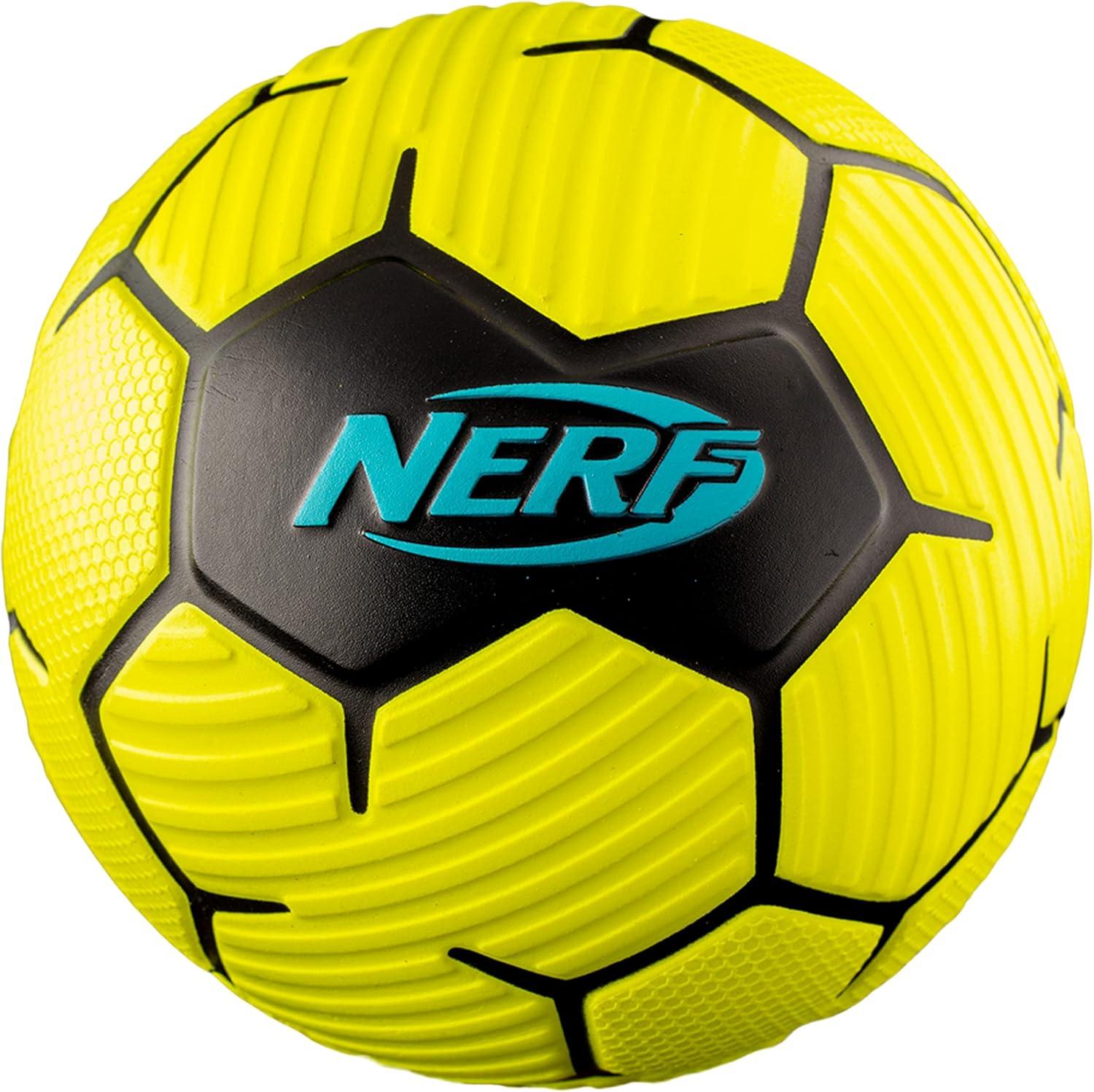 imageNerf Mini Foam Sports Ball Set Foam Football Soccer Ball Basketball Set Soft Foam Sports Set for KidsGreenOrangeYellow