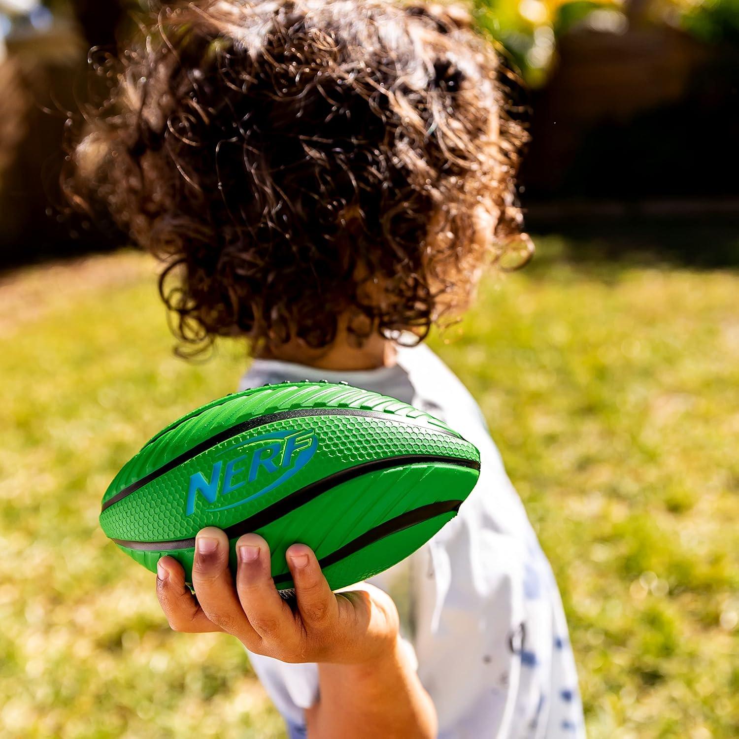 imageNerf Mini Foam Sports Ball Set Foam Football Soccer Ball Basketball Set Soft Foam Sports Set for KidsGreenOrangeYellow