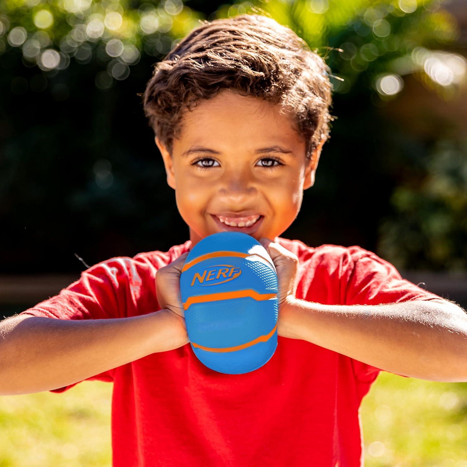 imageNerf Mini Foam Sports Ball Set Foam Football Soccer Ball Basketball Set Soft Foam Sports Set for KidsOrangeGreenBlue